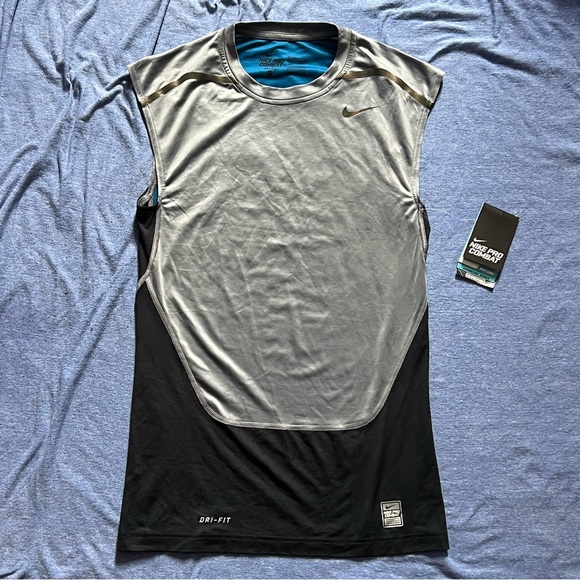 Nike Pro Combat Hypercool Dri-Fit Compression Speed Top Shirt Medium - Picture 1 of 5